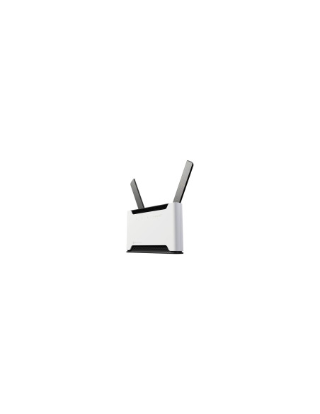 Mikrotik Chateau LTE7 ax router inalámbrico Gigabit Ethernet Doble banda (2,4 GHz / 5 GHz) 4G Negro, Blanco