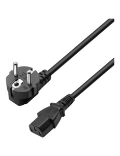 Ewent EC1920 cable de transmisión Negro 1,5 m Enchufe tipo F C13 2