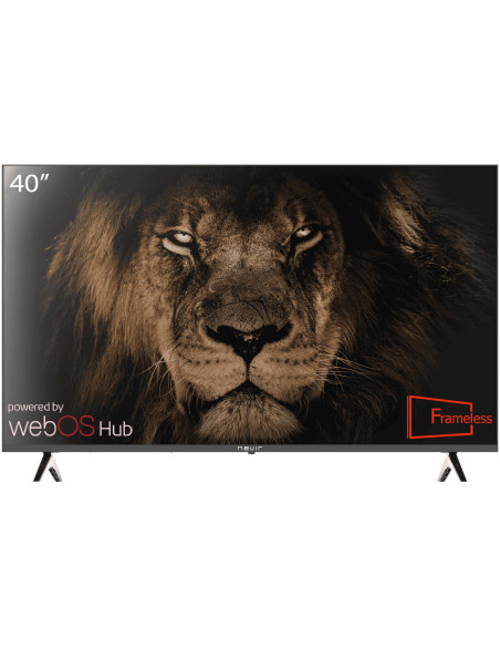 Nevir NVR-8840-40FHWBT Televisor 101,6 cm (40") Full HD Smart TV Wifi Negro 290 cd / m²