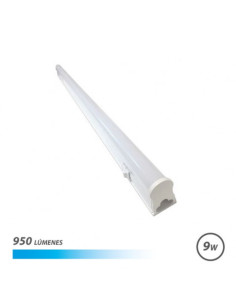TUBO LED T5 9W 950LM 60CM LUZ FRIA CON INTERRUPTOR ELBAT