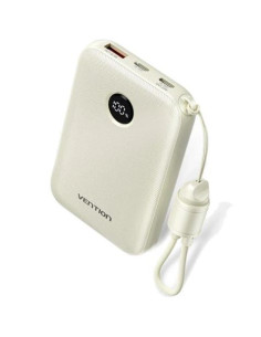 POWERBANK 10000MAH CON DISPLAY 22.5W BLANCO VENTION