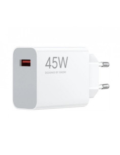 CARGADOR DE PARED 45W QC3.0 - USB-A | CARGA RAPIDA BLANCO XIAOMI