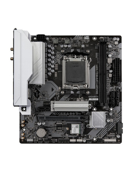 PLACA BASE GIGABYTE GA-B650M GAMING PLUS WIFI AM5 MATX 4XDDR5 HDMI DP