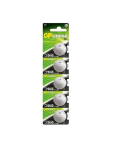 PACK 5 PILAS CR2450 3V GP BATTERIES