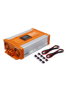 CONVERTIDOR DE CORRIENTE ONDA PURA CON PANTALLA LCD 2000W ELBAT