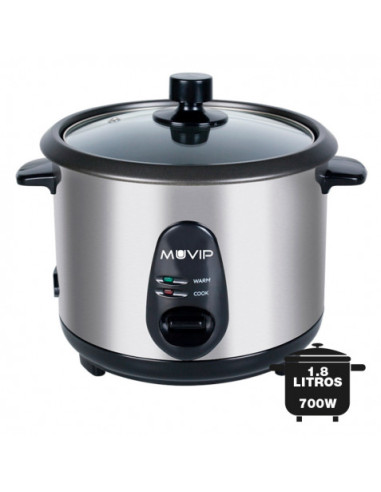 ARROCERA 1.8 LITROS 700W INOX MUVIP