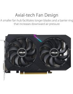 TARJETA DE VIDEO ASUS DUAL NVIDIA RTX 3050 8GB V2 OC GDRR6 PCIE 2