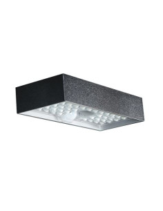 APLIQUE LED SOLAR MODERN 6W 800LM NEGRO ELBAT