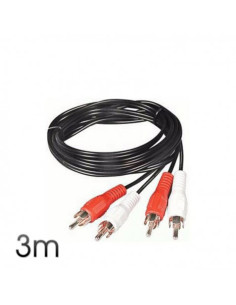 CABLE AUDIO RCA - RCA 3 METROS CROMAD