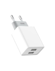 CARGADOR DE CORRIENTE L65 2.4A | 2XUSB | XO