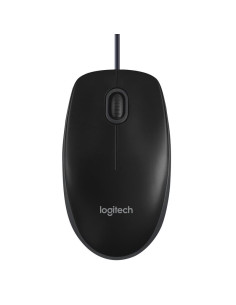 RATON LOGITECH B100 USB BLACK