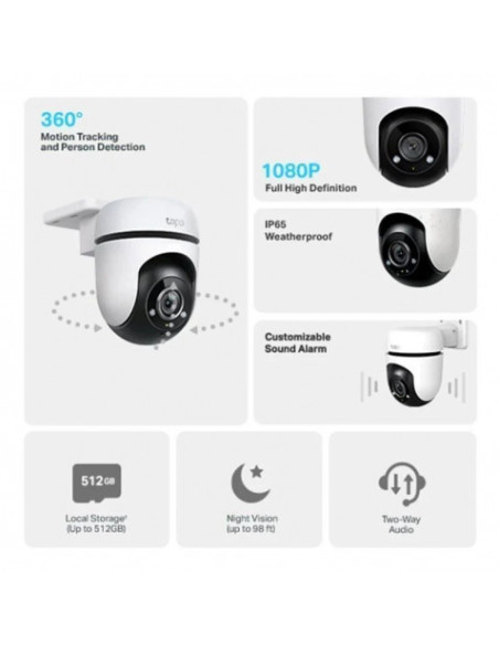CAMARA DE VIDEOVIGILANCIA TP LINK TAPO C500 | VISION NOCTURNA |