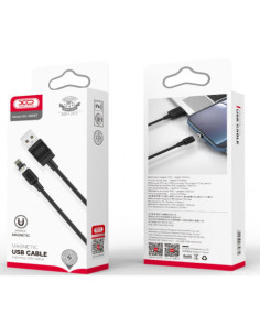 CABLE NB187 MAGNETICO MICRO USB | 1METRO | 2.1A | XO 2