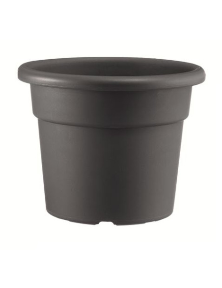 MACETA REDONDA DIAMETRO 40CM ANTRACITA ARTPLAST