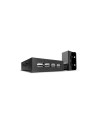 Lindy 42681 ampliador de red Transmisor y receptor de red Negro
