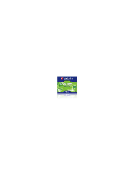 CD-RW VERBATIM 10 UNIDADES 700MB 12x 43480