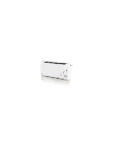 TOSTADOR DE PAN HAEGER BULGARI 1000W RECALENTADO DESCONGELADO BLANCO TO-100.008A