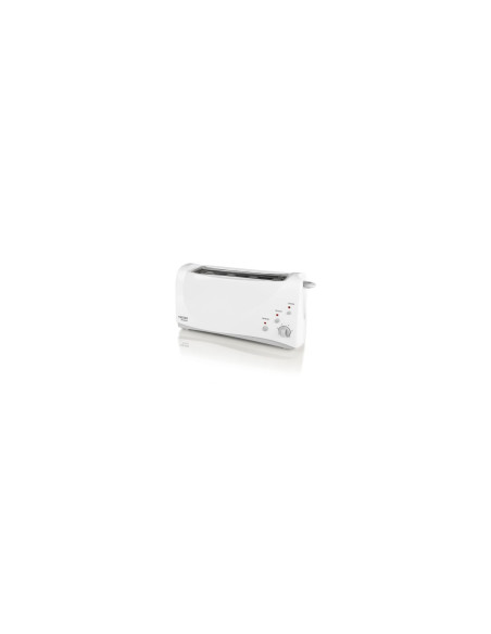 TOSTADOR DE PAN HAEGER BULGARI 1000W RECALENTADO DESCONGELADO BLANCO TO-100.008A
