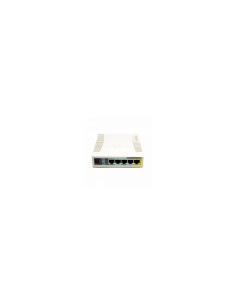 PUNTO DE ACCESO WIFI MIKROTIK 5XLAN POE SOBRE LAN 5 1XUSB 2.0 ROUTER OS L4 BLANCO RB951UI-2HND 2