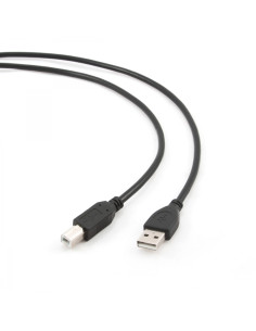 CABLE GEMBIRD USB 2.0 TIPO-A MACHO A USB TIPO-B MACHO 4.5M NEGRO CCP-USB2-AMBM-15