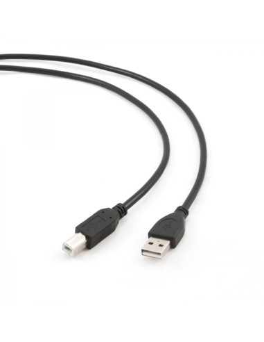 CABLE GEMBIRD USB 2.0 TIPO-A MACHO A USB TIPO-B MACHO 4.5M NEGRO CCP-USB2-AMBM-15
