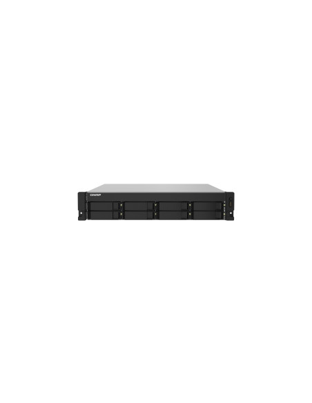 Nas qnap business me 8bay AL324 ethernet bastidor 2U negro