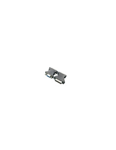 Gembird A-DVI-VGA-BK cable gender changer DVI-A VGA 15-pin Negro, Metálico