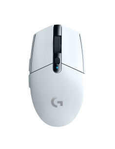 Logitech G G305 ratón mano derecha RF inalámbrico Í“ptico 12000 DPI Blanco