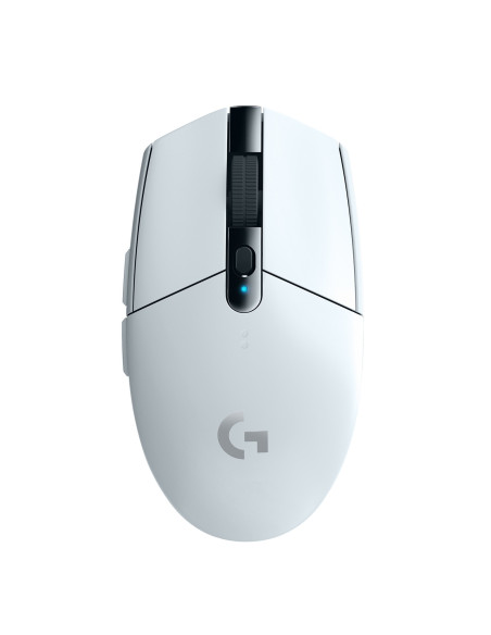 Logitech G G305 ratón mano derecha RF inalámbrico Í“ptico 12000 DPI Blanco
