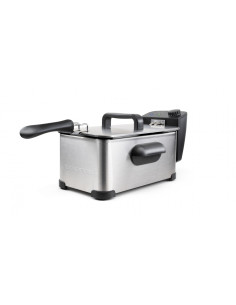Taurus Fry 3 Sencillo 3 L Independiente 2000 W Freidora Acero inoxidable