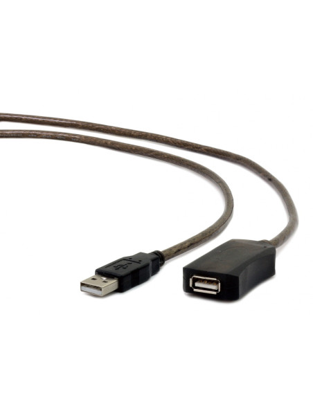 Gembird USB A/USB A M/F 5m cable USB USB 2.0 Negro