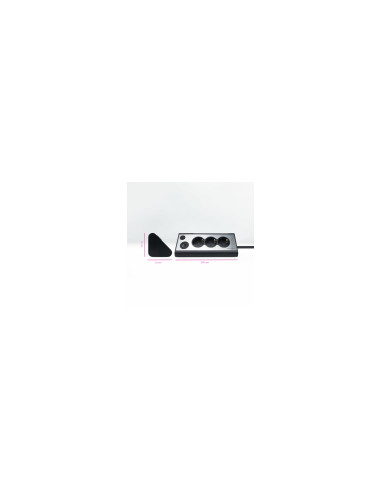 Nanocable Regleta de Sobremesa con 3 Tomas de Tierra y 2 USBÂ´s con