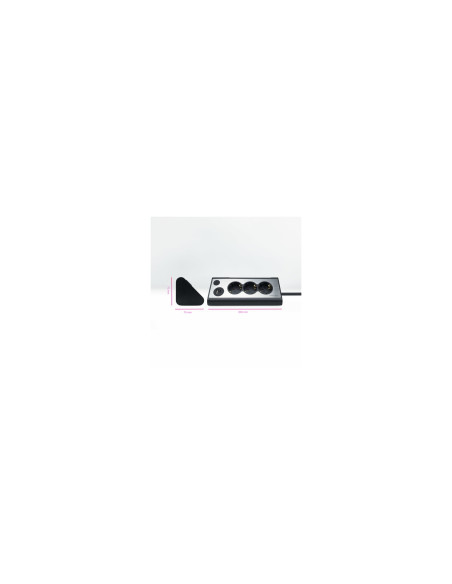 Nanocable Regleta de Sobremesa con 3 Tomas de Tierra y 2 USBÂ´s con
