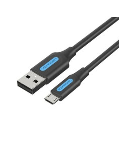 CABLE VENTION USB-A 2.0 - MICRO USB 60W 480MBPS 1.5M BLACK