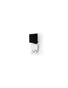 Ergotron 61-080-062 soporte para monitor Blanco Pared 2