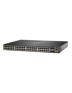 Aruba 6200F 48G Class4 PoE 4SFP+ 370W Gestionado L3 Gigabit Ethernet (10/100/1000) EnergÍ­a sobre Ethernet (PoE) 1U