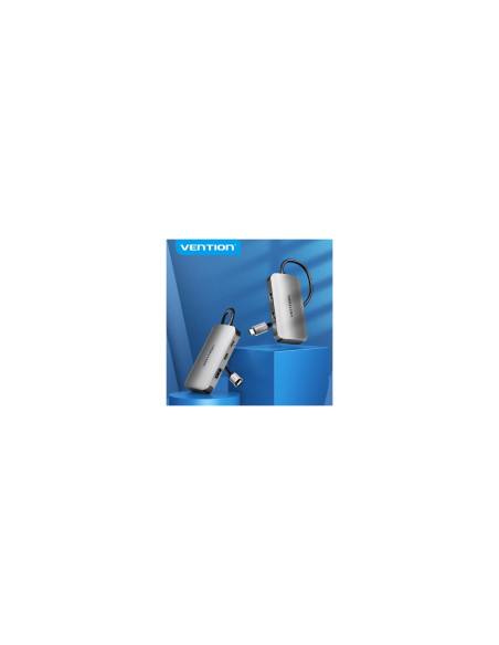 Vention Hub USB Tipo-C TNDHB/ 3xUSB/ 1xUSB Tipo-C/ 1xUSB Tipo-C PD