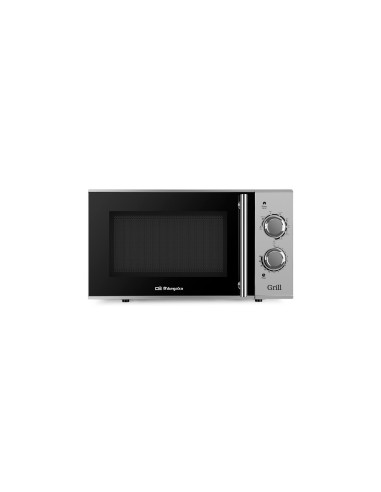 Orbegozo MIG 2321 Negro, Acero inoxidable Microondas con grill Encimera 23 L 900 W