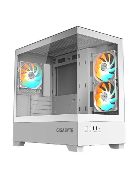 GIGABYTE C201 PANORAMIC ICE Caja para PC – Torre media, m-ATX,