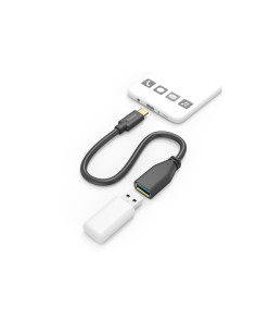Hama 00201605 cable USB USB 3.2 Gen 1 (3.1 Gen 1) 0,15 m USB C USB A