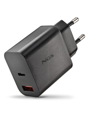 NGS ERA 20W BLACK Universal Negro Corriente alterna Carga rápida