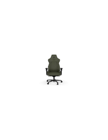 Corsair TC500 LUXE Silla para videojuegos de PC Asiento acolchado Verde