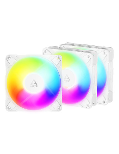 ARCTIC Freezer P12 Pro Reverse A-RGB (White) - 3 Pack Carcasa del
