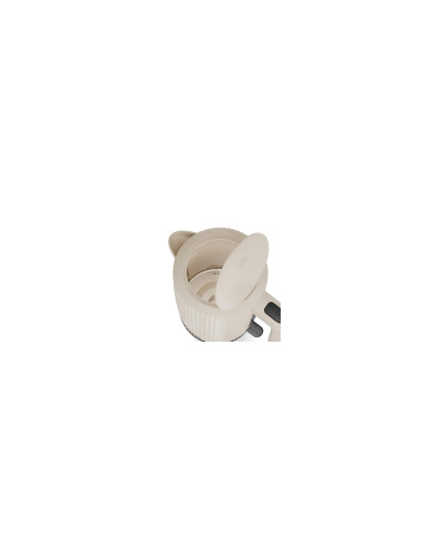 Princess 01.236048.01.001 tetera eléctrica 1,7 L 2200 W Negro, Blanco