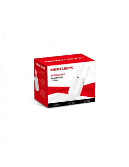 REPETIDOR WIFI MERCUSYS MW300RE 300MBPS 2 ANTENAS