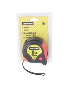 FLEXOMETRO, 8 Mtrs.X 25 mm. MADER 2