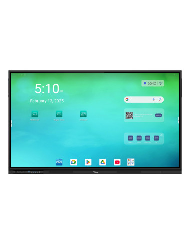 Optoma 3753RK pizarra blanca interactiva 190,5 cm (75") 3840 x 2160 Pixeles Pantalla táctil Negro