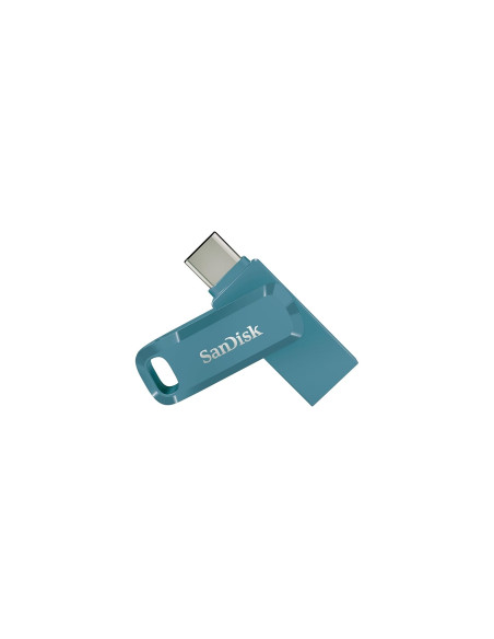 SanDisk Ultra Dual Drive Go USB 128GB unidad flash USB USB Type-A / USB Type-C 3.2 Gen 1 (3.1 Gen 1) Azul