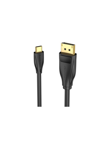 Vention CGYBG adaptador de cable de vídeo 1,5 m USB Tipo C DisplayPort Negro