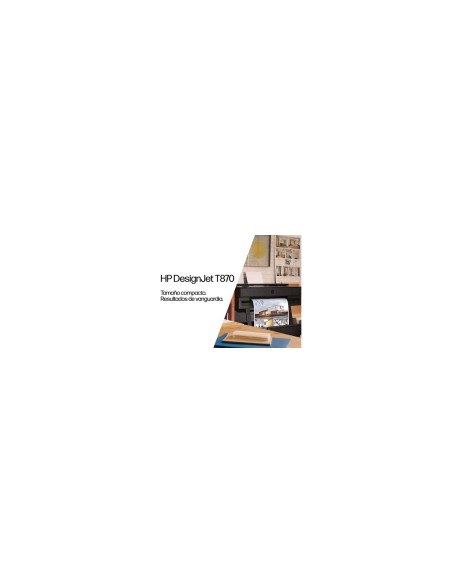 HP Designjet Impresora T870 de 24 pulgadas